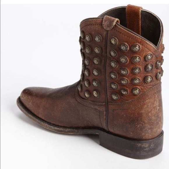 Frye Wyatt Disc Short Boots - Picture 3 of 7